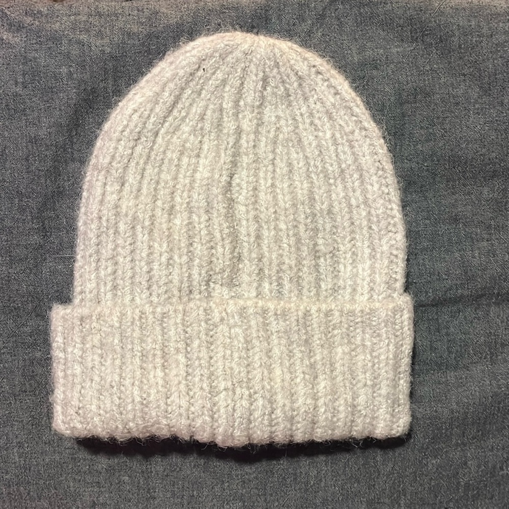 Winter knitted hat